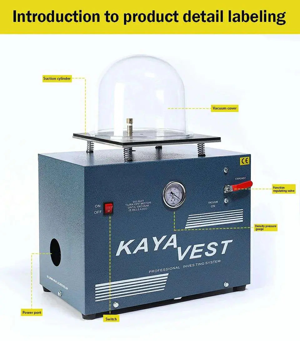 Medium-Sized 4L Vacuum Investment Machine,LK-CM04
