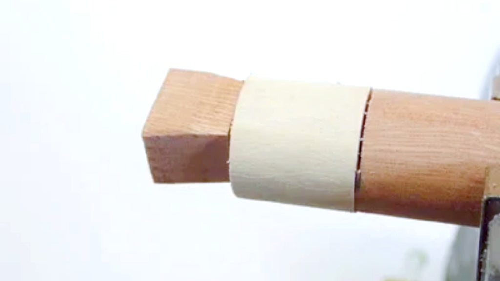 Cutting the body of a puppet