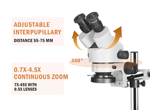 stereoscopic dissecting microscope LK-MS02A