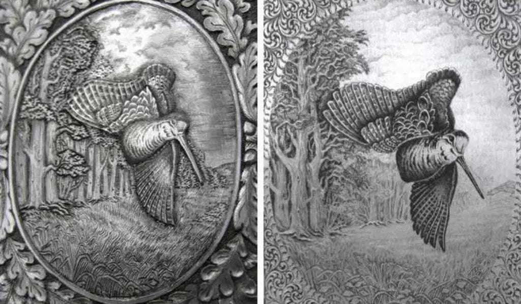 Famous European Metal Engraving Technique!